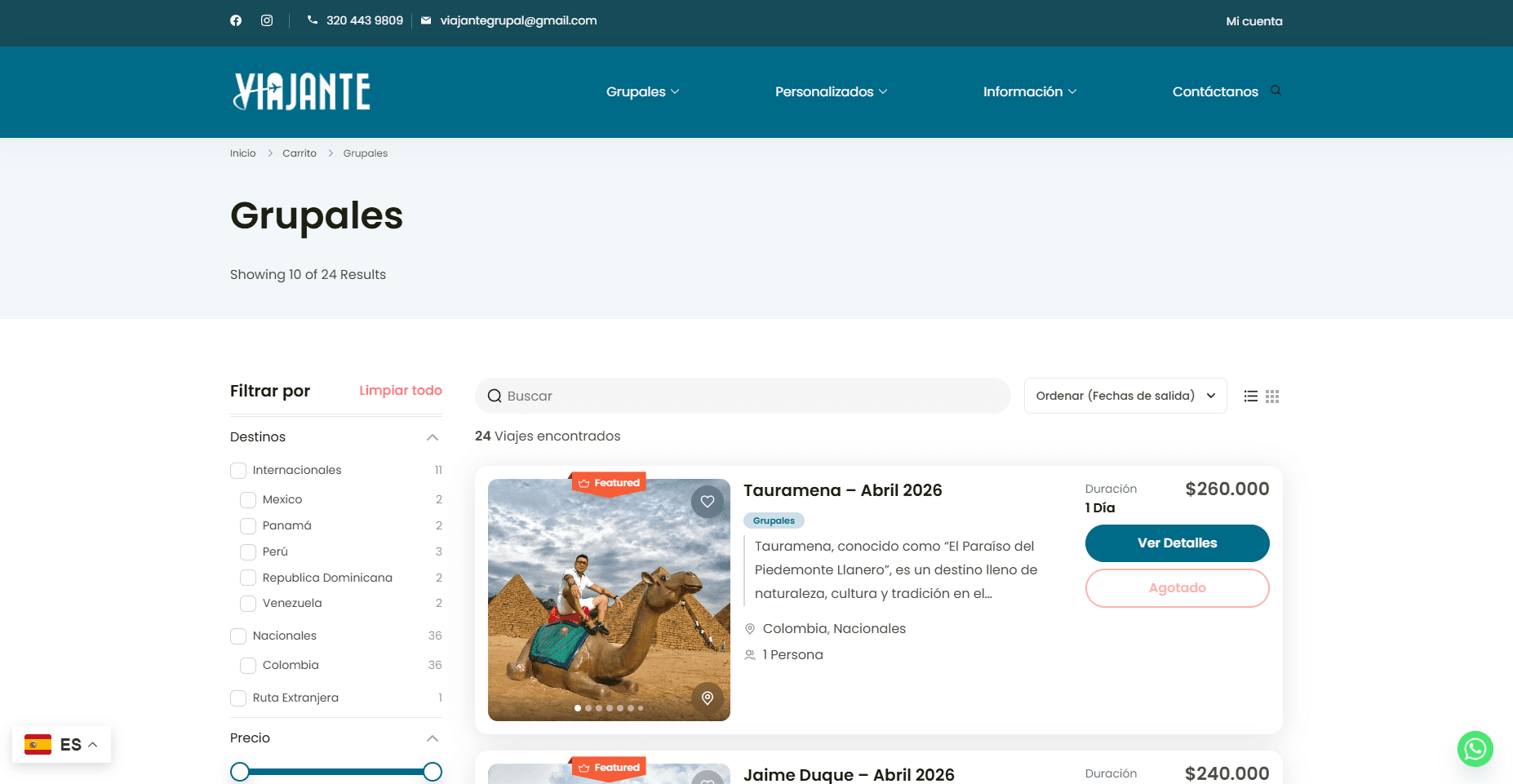 Viajante Col — imagen 5